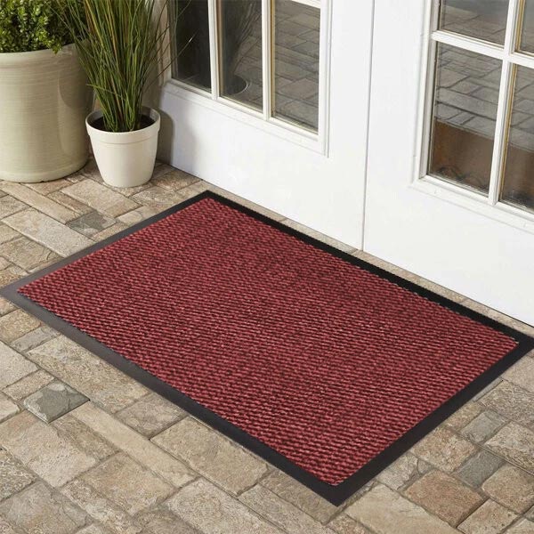 Red Heavy Duty Industrial Barrier Mats Indoor And Outdoor